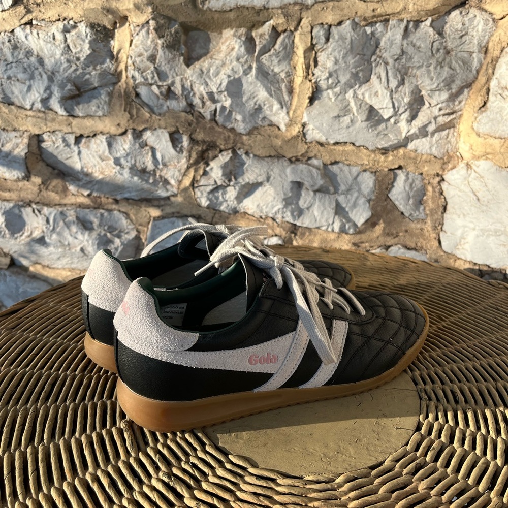 Anthropologie x Gola Casual Women’s 8.5 Black Stadium Quilted Leather Sneaker